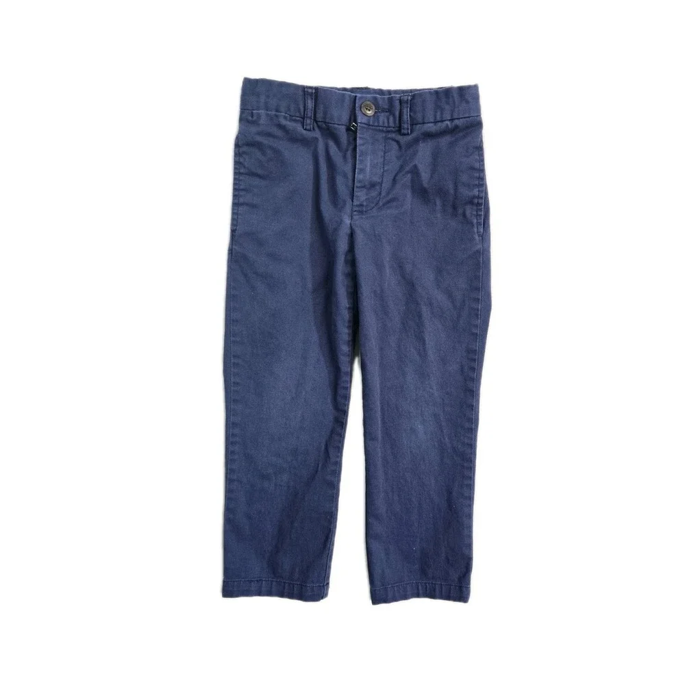 Ralph‎ Lauren Boys Button Up Shirt Long Sleeves Chino Pants 4 T Lot Of 2